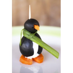 Pingvini iz črnih oliv