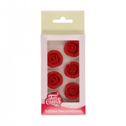 FUNCAKES VRTNICE RDEČE 6kos