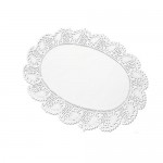 Čipkasti podstavki fi10cm 250 kos