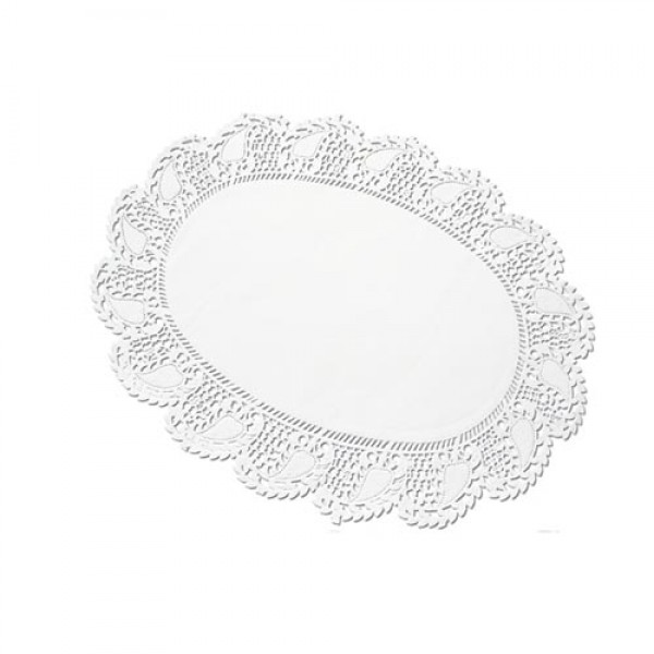 Čipkasti podstavki 16x23cm 250 kos