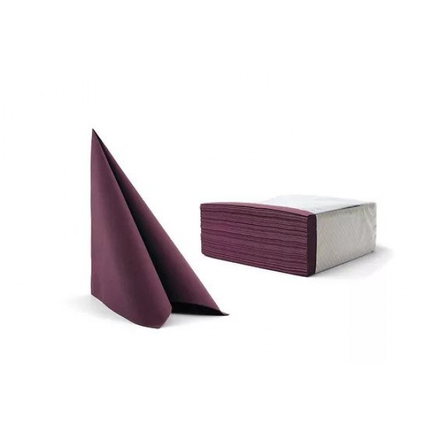 Serviete Airlaid 40x40cm temno viola 50kos
